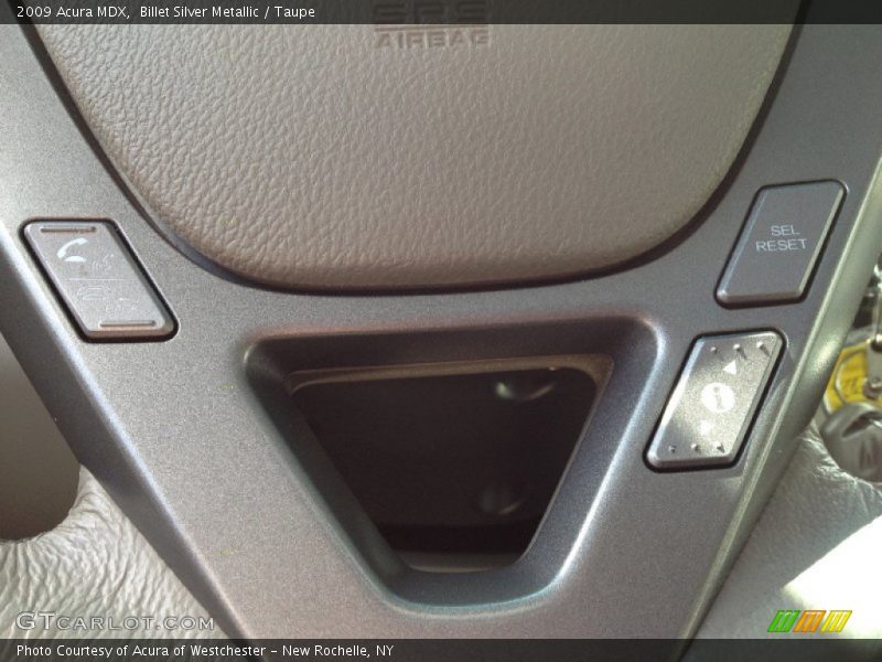 Billet Silver Metallic / Taupe 2009 Acura MDX