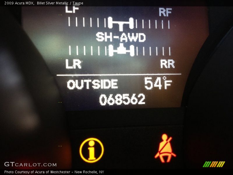 Billet Silver Metallic / Taupe 2009 Acura MDX