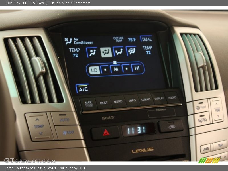 Truffle Mica / Parchment 2009 Lexus RX 350 AWD