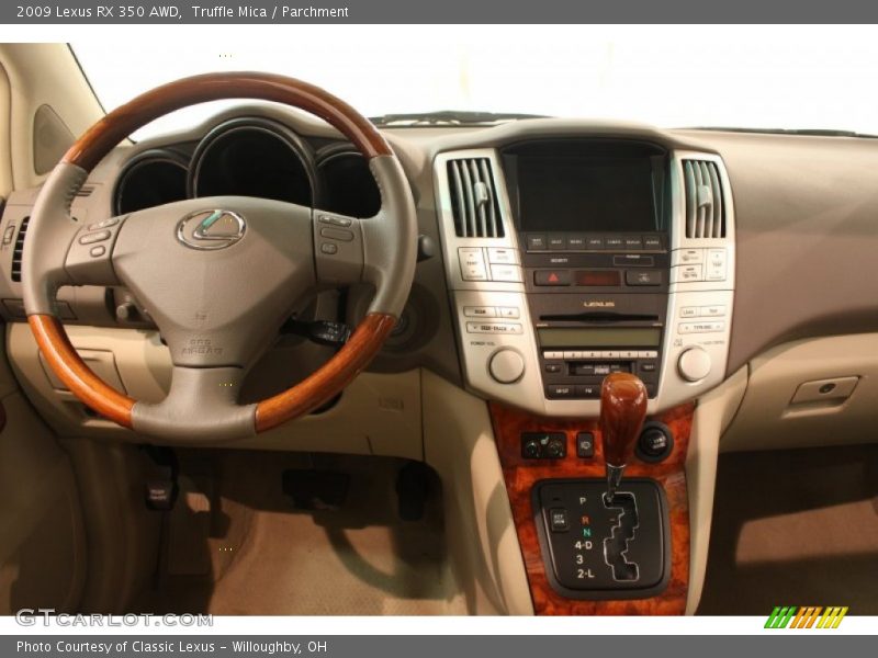 Truffle Mica / Parchment 2009 Lexus RX 350 AWD