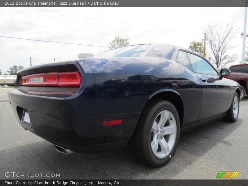 Jazz Blue Pearl / Dark Slate Gray 2013 Dodge Challenger SXT