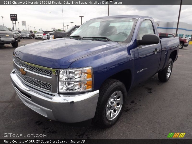 Front 3/4 View of 2013 Silverado 1500 LS Regular Cab