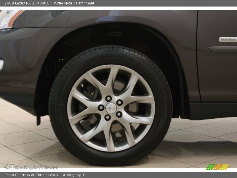Truffle Mica / Parchment 2009 Lexus RX 350 AWD