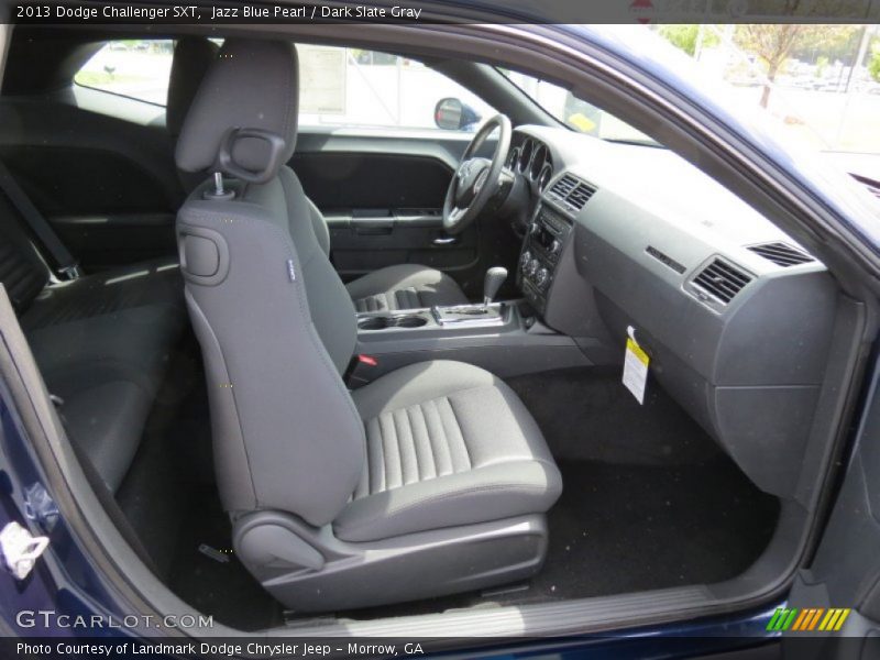 Jazz Blue Pearl / Dark Slate Gray 2013 Dodge Challenger SXT