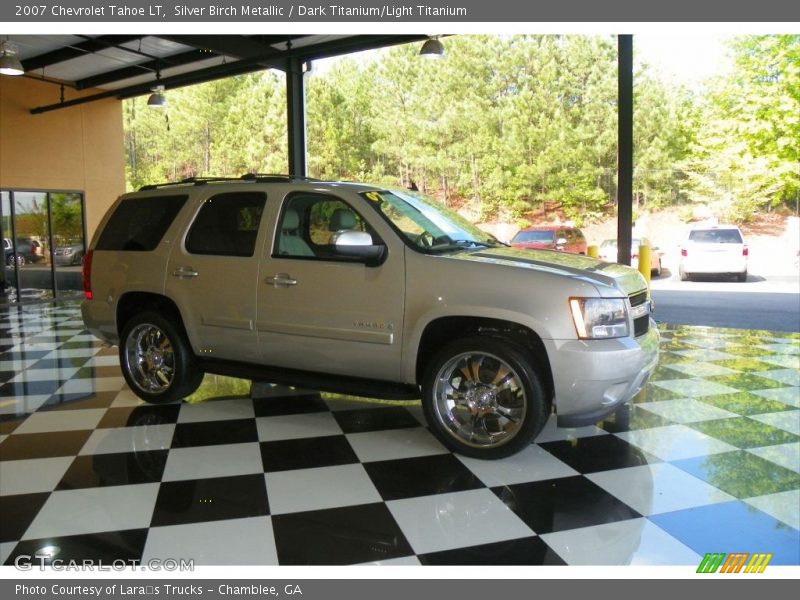 Silver Birch Metallic / Dark Titanium/Light Titanium 2007 Chevrolet Tahoe LT