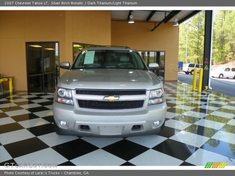Silver Birch Metallic / Dark Titanium/Light Titanium 2007 Chevrolet Tahoe LT