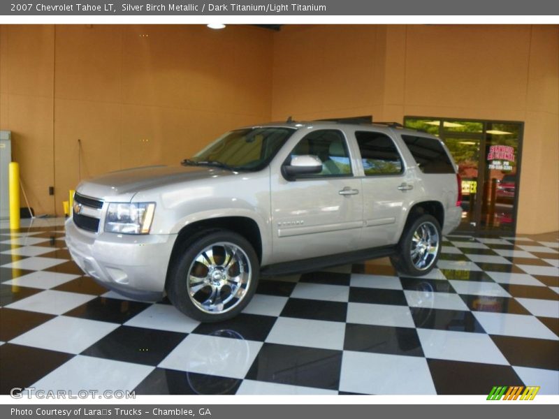 Silver Birch Metallic / Dark Titanium/Light Titanium 2007 Chevrolet Tahoe LT