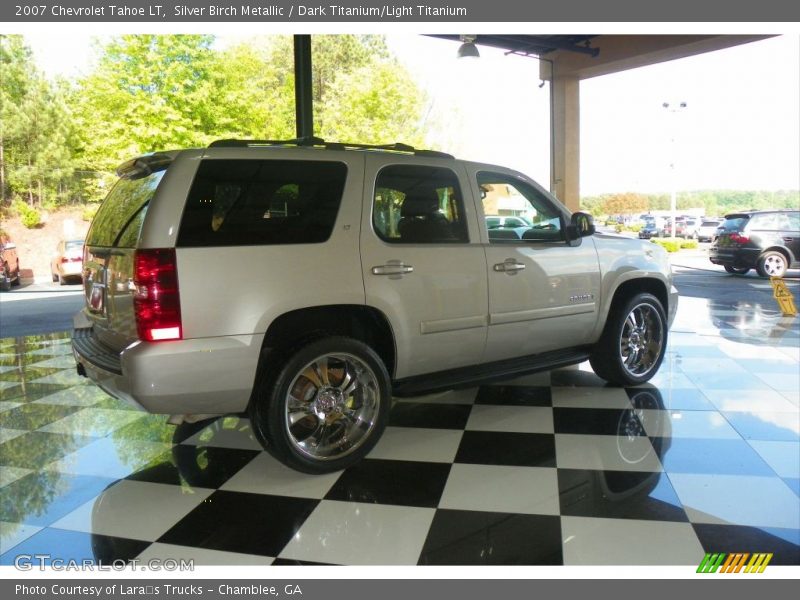 Silver Birch Metallic / Dark Titanium/Light Titanium 2007 Chevrolet Tahoe LT