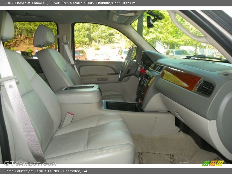 Silver Birch Metallic / Dark Titanium/Light Titanium 2007 Chevrolet Tahoe LT