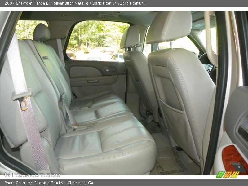 Silver Birch Metallic / Dark Titanium/Light Titanium 2007 Chevrolet Tahoe LT