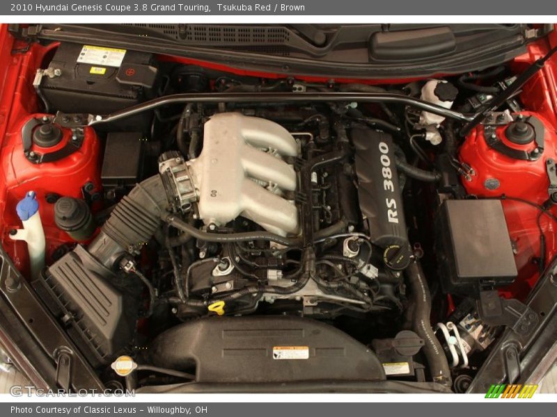  2010 Genesis Coupe 3.8 Grand Touring Engine - 3.8 Liter DOHC 24-Valve Dual CVVT V6