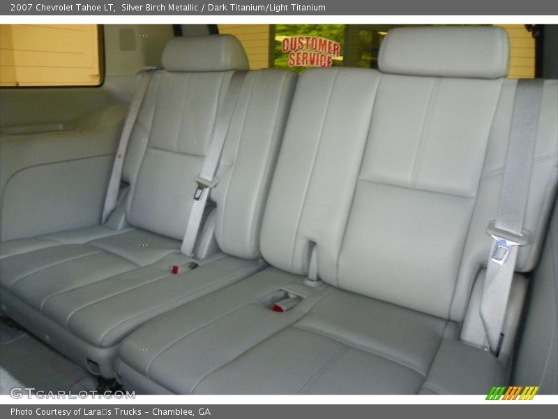 Silver Birch Metallic / Dark Titanium/Light Titanium 2007 Chevrolet Tahoe LT