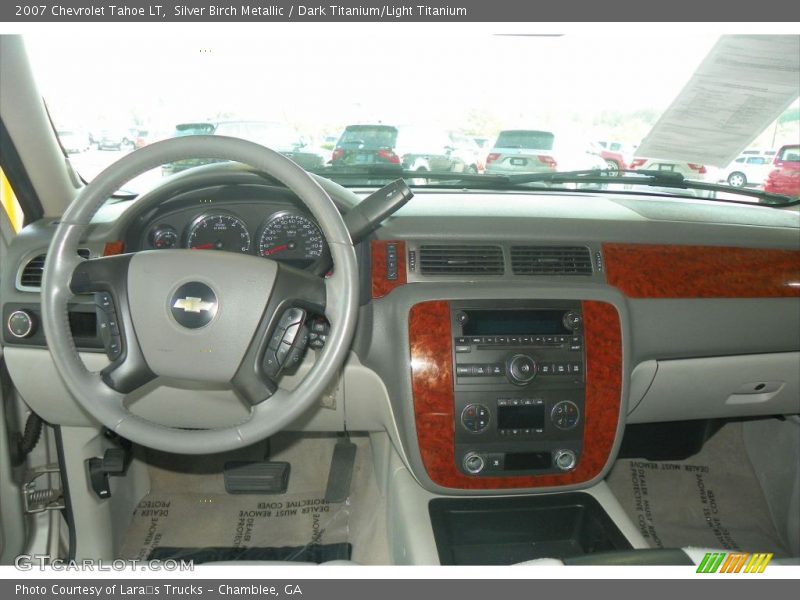 Silver Birch Metallic / Dark Titanium/Light Titanium 2007 Chevrolet Tahoe LT