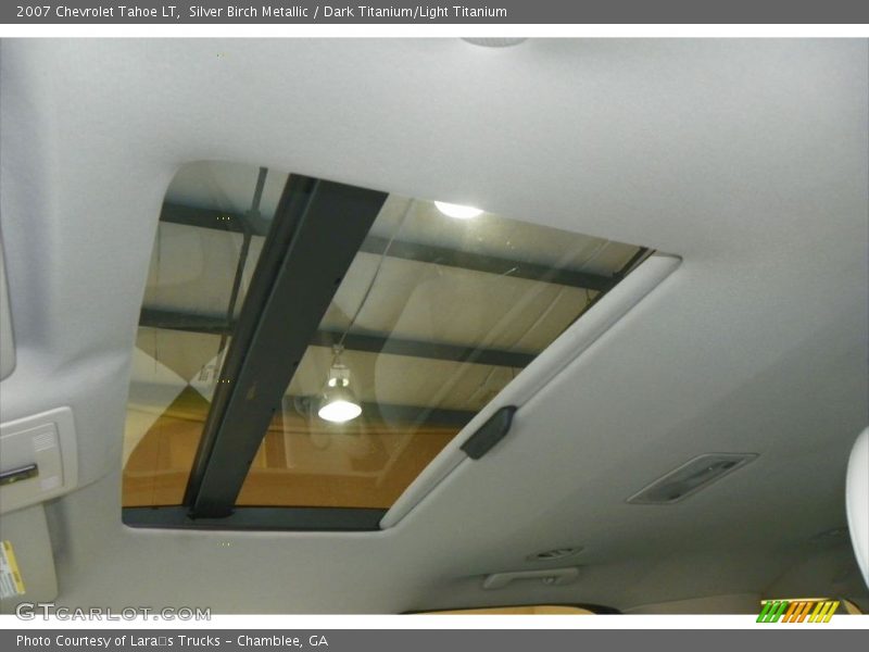 Silver Birch Metallic / Dark Titanium/Light Titanium 2007 Chevrolet Tahoe LT