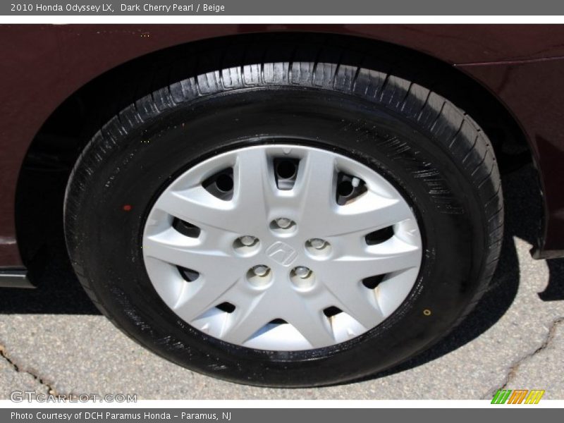 Dark Cherry Pearl / Beige 2010 Honda Odyssey LX