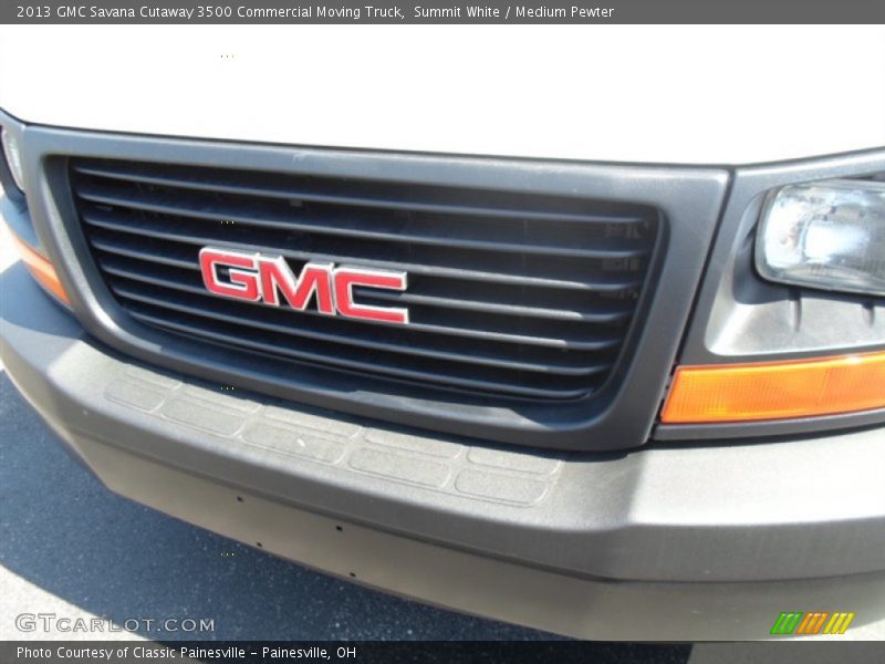 Summit White / Medium Pewter 2013 GMC Savana Cutaway 3500 Commercial Moving Truck
