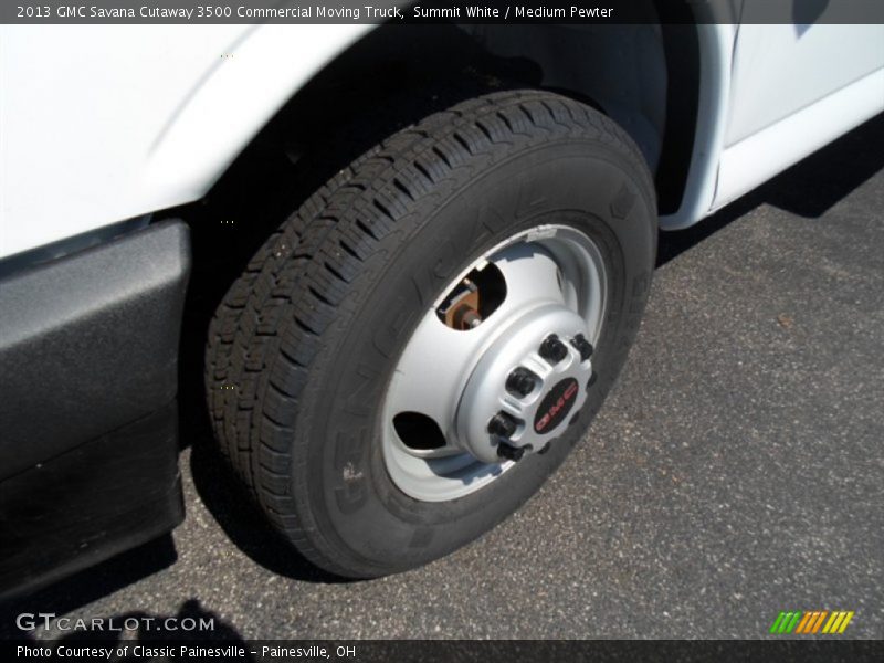 Summit White / Medium Pewter 2013 GMC Savana Cutaway 3500 Commercial Moving Truck