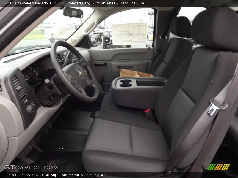  2013 Silverado 1500 LS Extended Cab Dark Titanium Interior