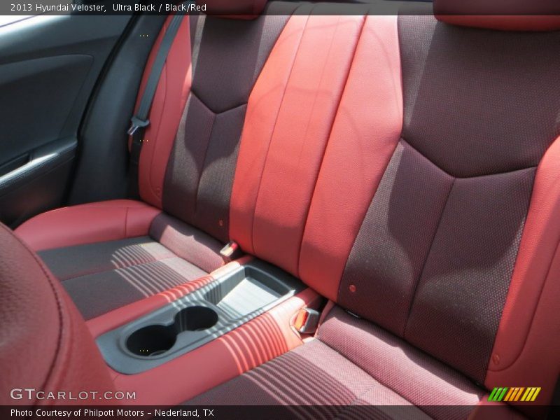 Ultra Black / Black/Red 2013 Hyundai Veloster