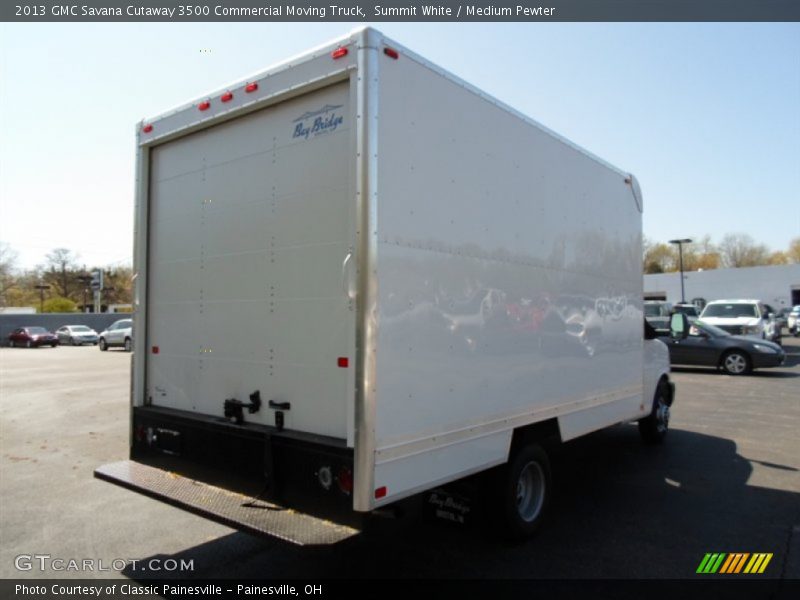 Summit White / Medium Pewter 2013 GMC Savana Cutaway 3500 Commercial Moving Truck