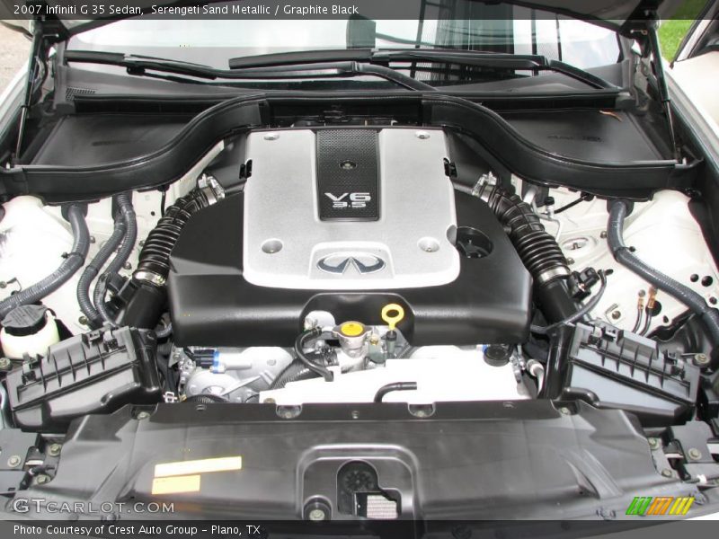 Serengeti Sand Metallic / Graphite Black 2007 Infiniti G 35 Sedan