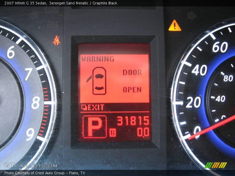 Serengeti Sand Metallic / Graphite Black 2007 Infiniti G 35 Sedan