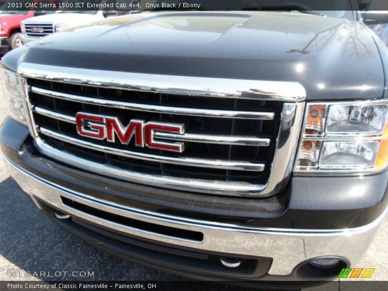 Onyx Black / Ebony 2013 GMC Sierra 1500 SLT Extended Cab 4x4