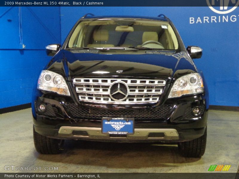 Black / Cashmere 2009 Mercedes-Benz ML 350 4Matic