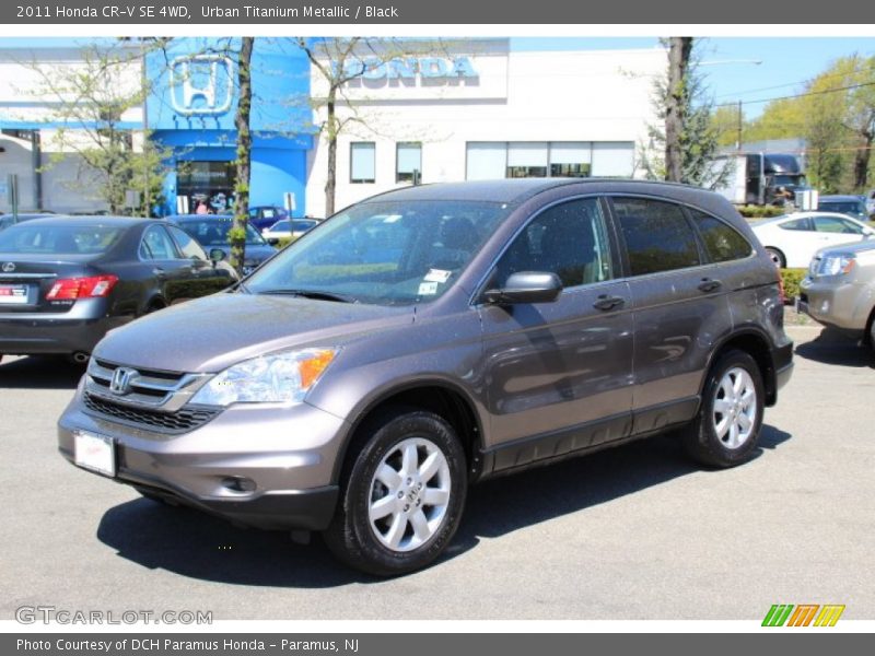 Urban Titanium Metallic / Black 2011 Honda CR-V SE 4WD