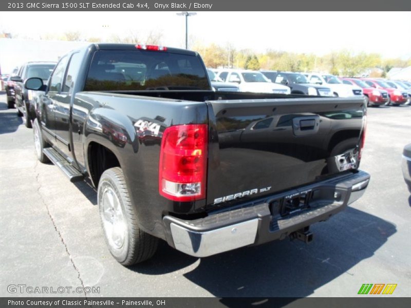 Onyx Black / Ebony 2013 GMC Sierra 1500 SLT Extended Cab 4x4