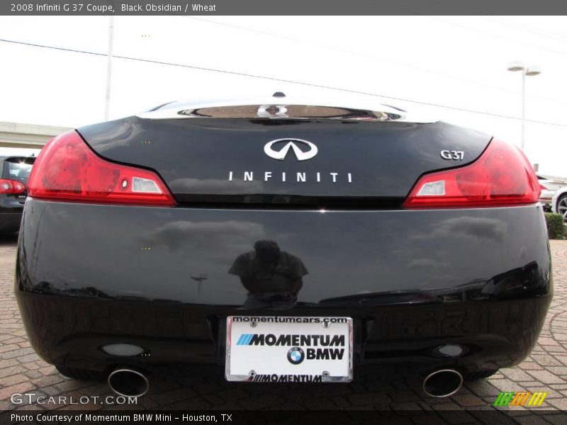 Black Obsidian / Wheat 2008 Infiniti G 37 Coupe