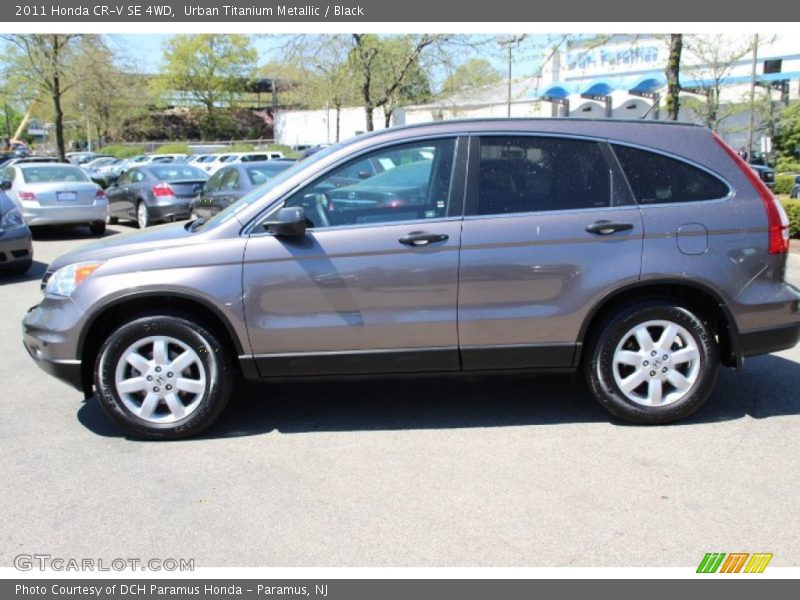 Urban Titanium Metallic / Black 2011 Honda CR-V SE 4WD