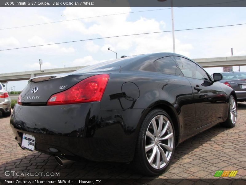 Black Obsidian / Wheat 2008 Infiniti G 37 Coupe
