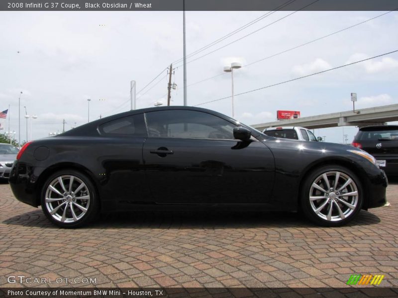 Black Obsidian / Wheat 2008 Infiniti G 37 Coupe