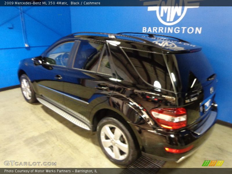 Black / Cashmere 2009 Mercedes-Benz ML 350 4Matic