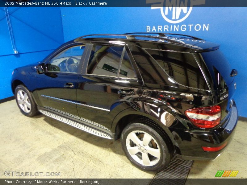 Black / Cashmere 2009 Mercedes-Benz ML 350 4Matic