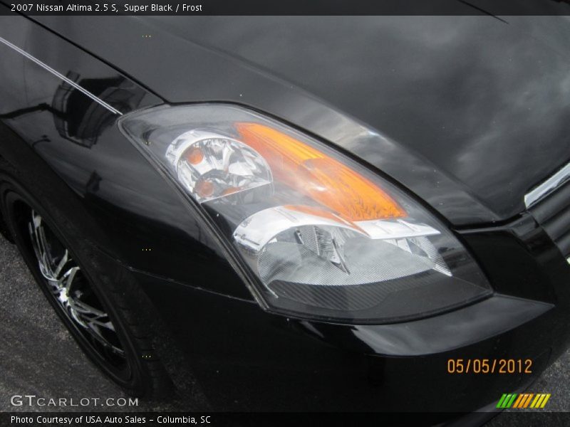 Super Black / Frost 2007 Nissan Altima 2.5 S
