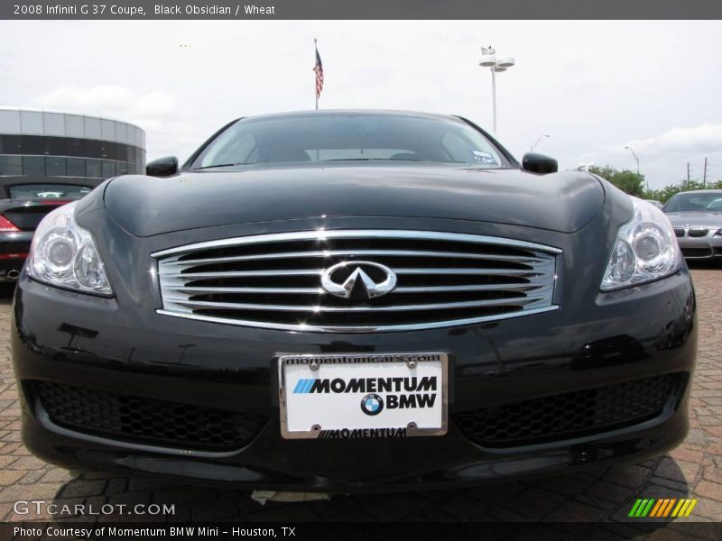 Black Obsidian / Wheat 2008 Infiniti G 37 Coupe