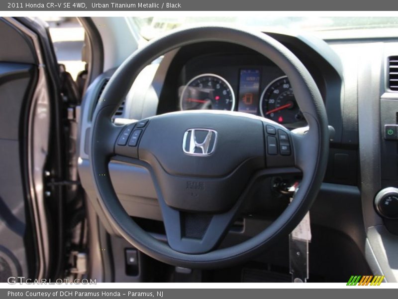 Urban Titanium Metallic / Black 2011 Honda CR-V SE 4WD