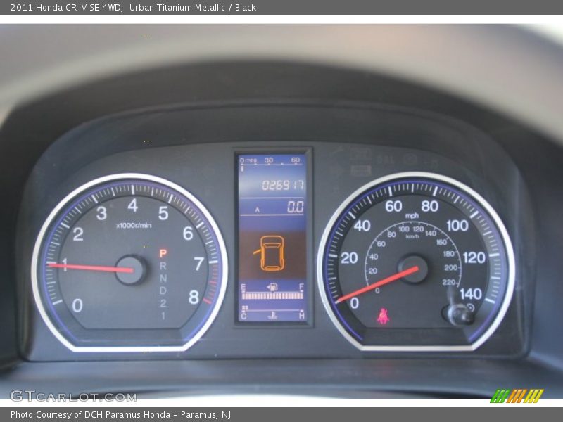 Urban Titanium Metallic / Black 2011 Honda CR-V SE 4WD