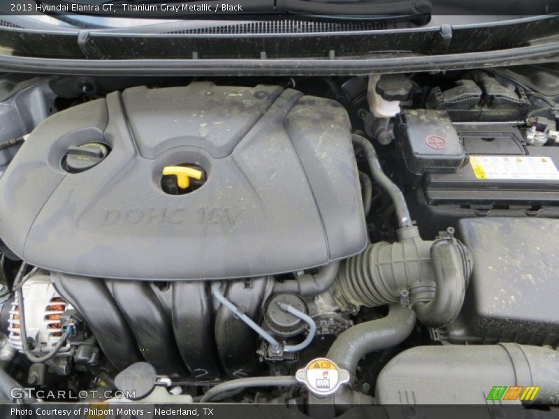 Titanium Gray Metallic / Black 2013 Hyundai Elantra GT