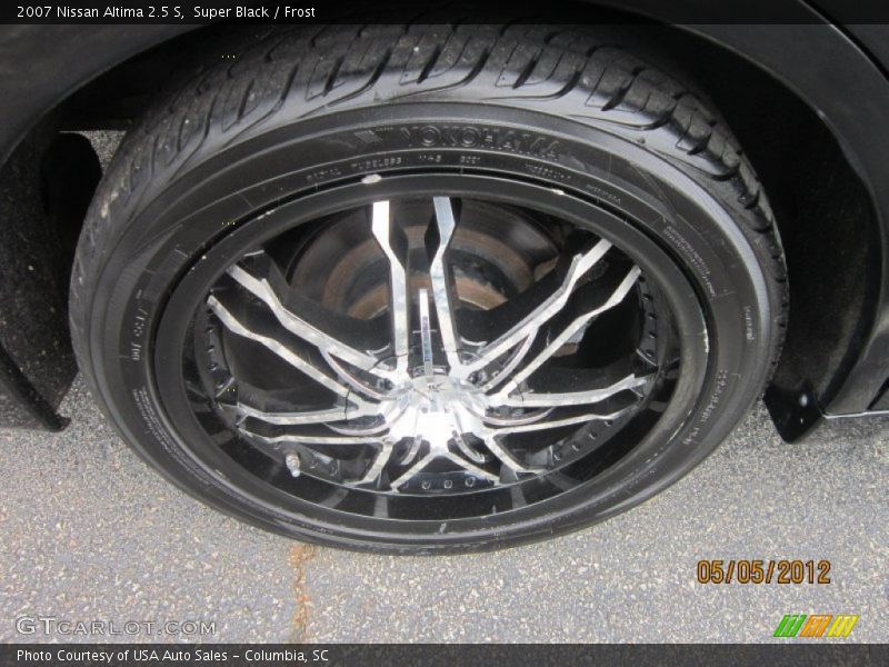 Super Black / Frost 2007 Nissan Altima 2.5 S