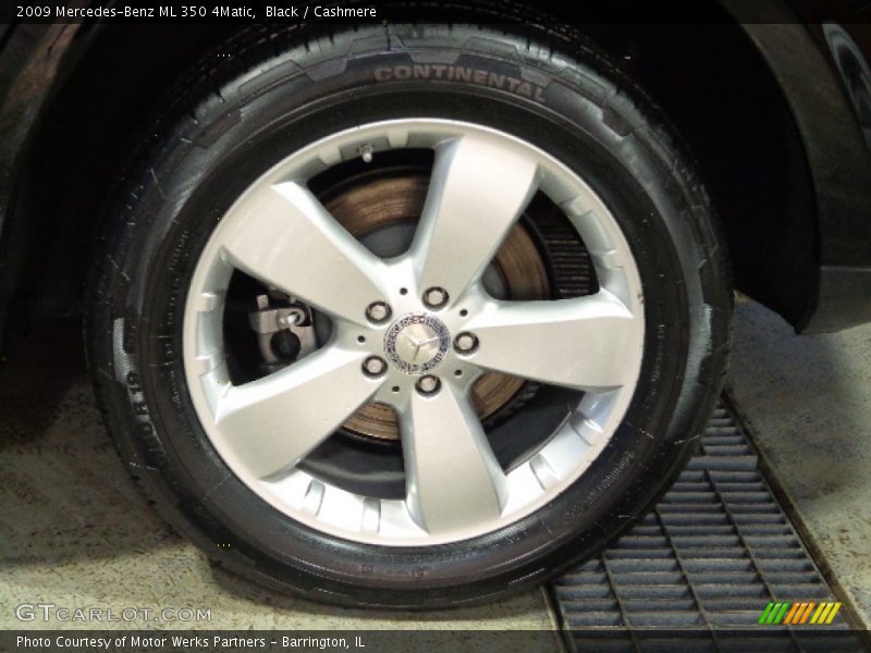 Black / Cashmere 2009 Mercedes-Benz ML 350 4Matic
