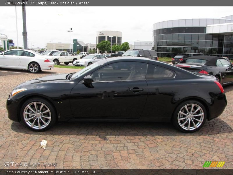 Black Obsidian / Wheat 2008 Infiniti G 37 Coupe