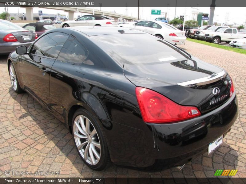 Black Obsidian / Wheat 2008 Infiniti G 37 Coupe