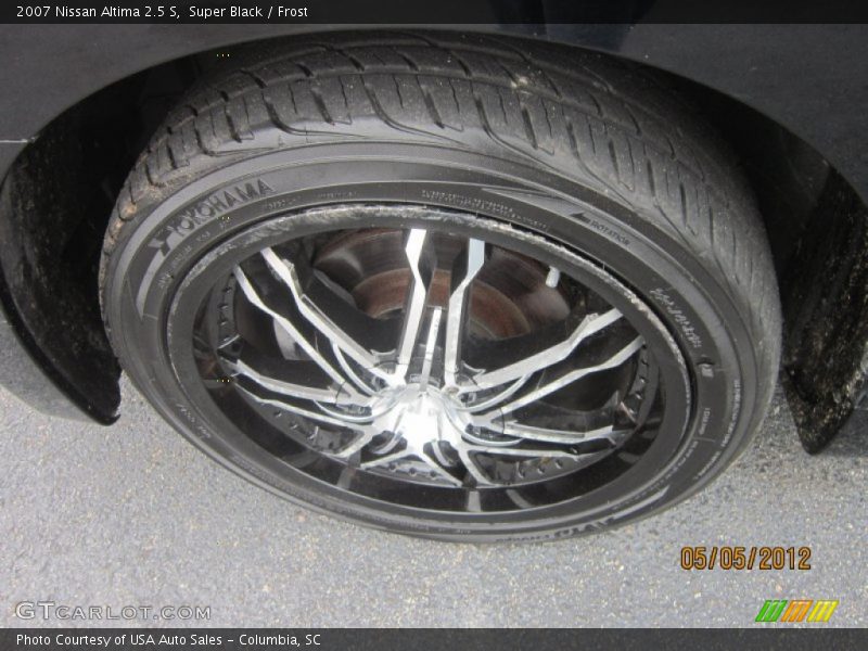Super Black / Frost 2007 Nissan Altima 2.5 S