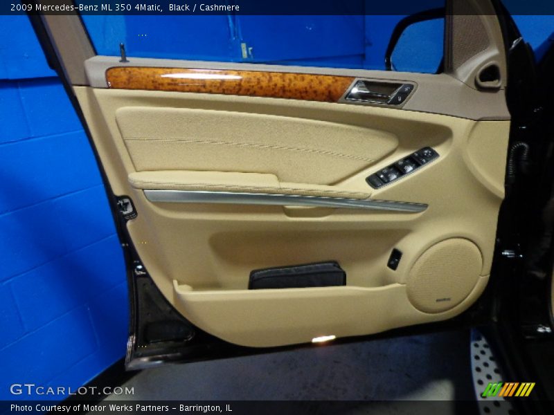 Black / Cashmere 2009 Mercedes-Benz ML 350 4Matic
