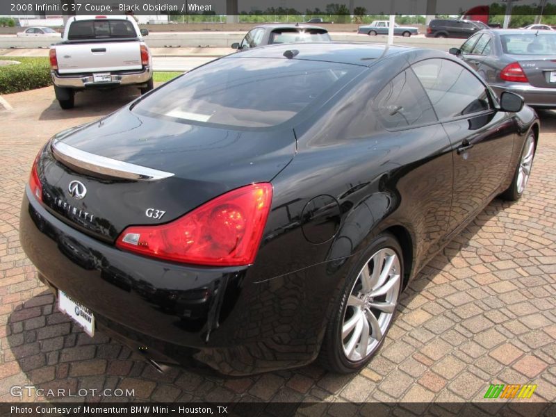 Black Obsidian / Wheat 2008 Infiniti G 37 Coupe