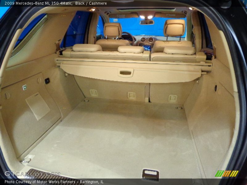 Black / Cashmere 2009 Mercedes-Benz ML 350 4Matic