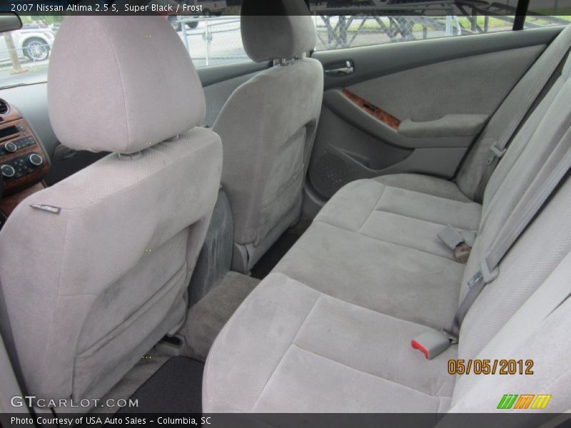 Super Black / Frost 2007 Nissan Altima 2.5 S
